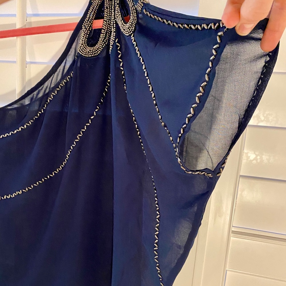 One Shoulder Top. Size Small - Picture 4 of 7